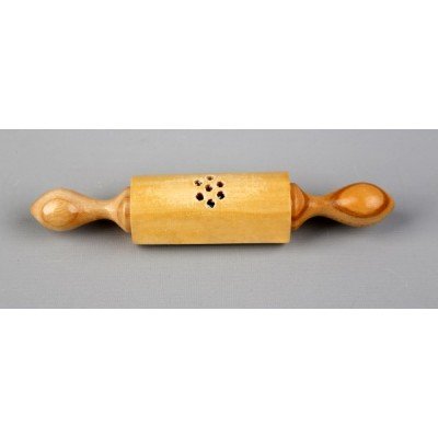 Wooden Salt Shaker in the Shape of a Rolling Pin