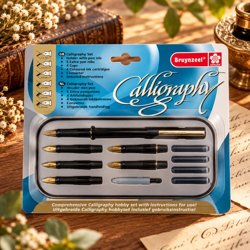  Bruynzeel Luxury Calligraphy Set - 14 pieces