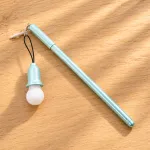 Pen with light bulb