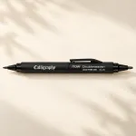 Itoya CL10 Calligraphy Pen - 1.5mm and 3.0mm Nib, Black