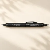 Itoya CL10 Calligraphy Pen - 1.5mm and 3.0mm Nib, Black