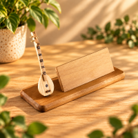 Bureau naambord met saz