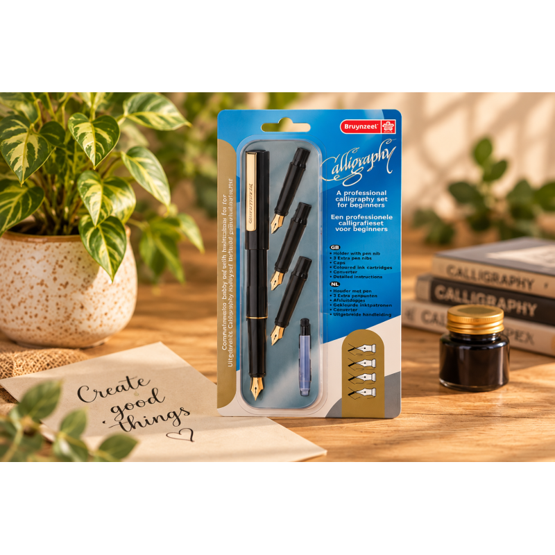  Bruynzeel Luxury Calligraphy Set - 8 pieces