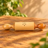 Wooden Salt Shaker in the Shape of a Rolling Pin