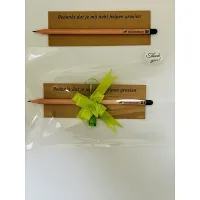 Groeipotlood met bedankkaart