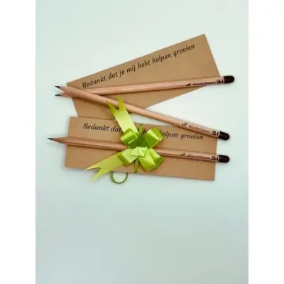  Growth pencil with thank-you card